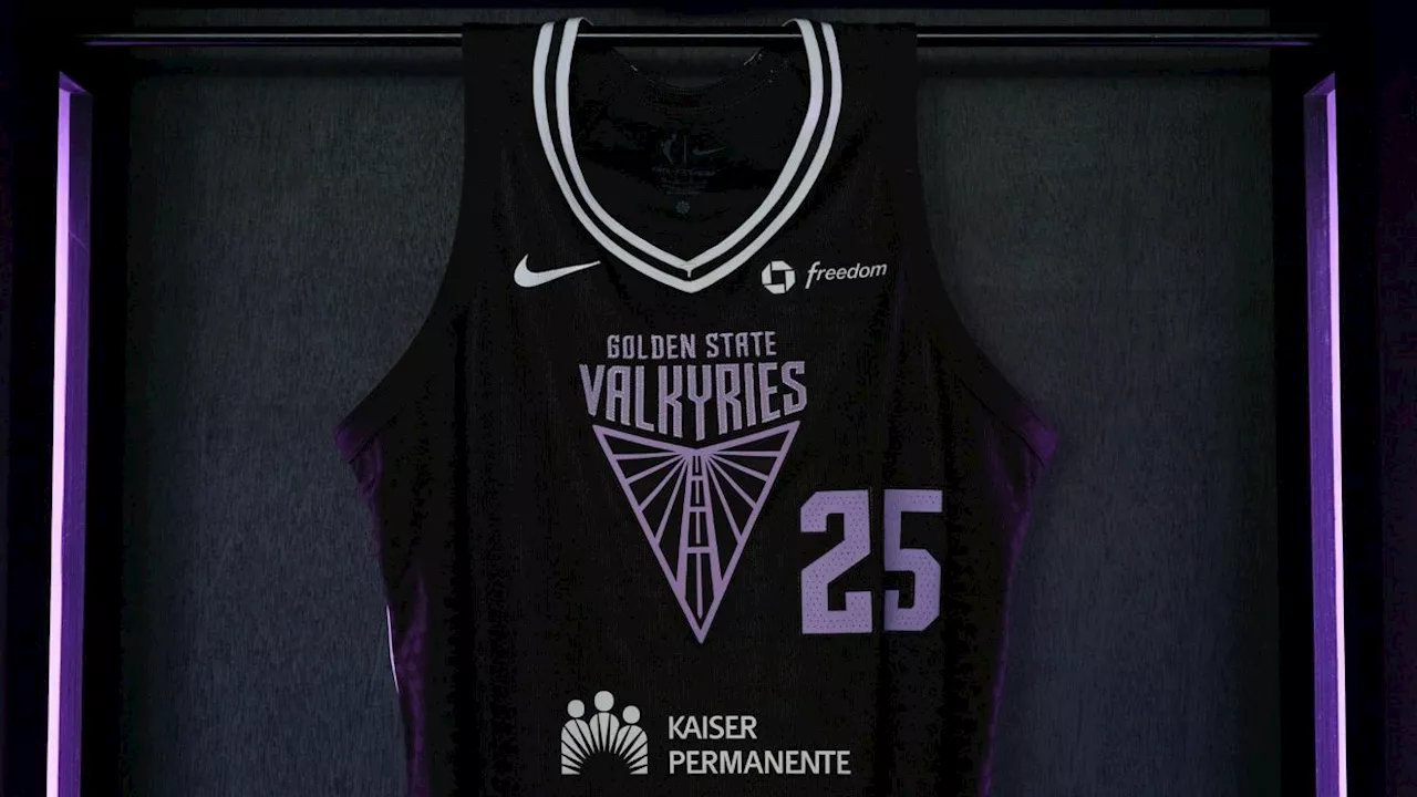 Golden State Valkyries unveil uniform for inaugural WNBA season