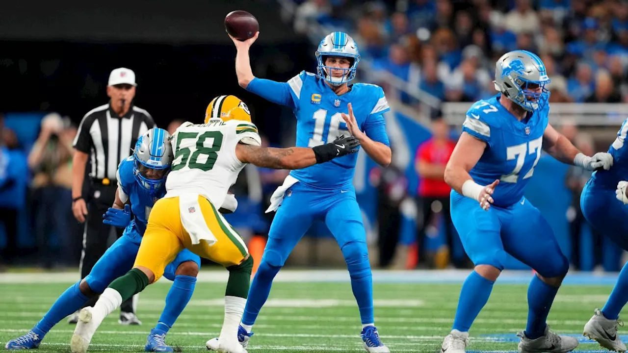 Lions retain control of NFC North with late victory over Packers