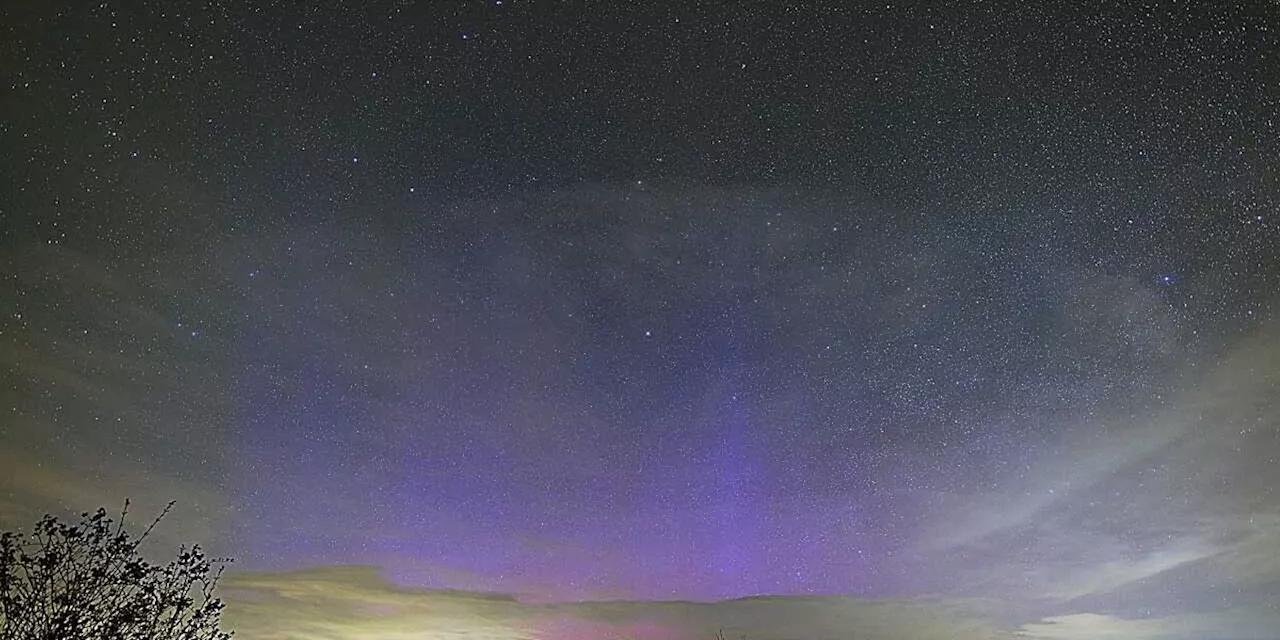 Aurora borealis: Wie entstanden die seltenen blauen Polarlichter?