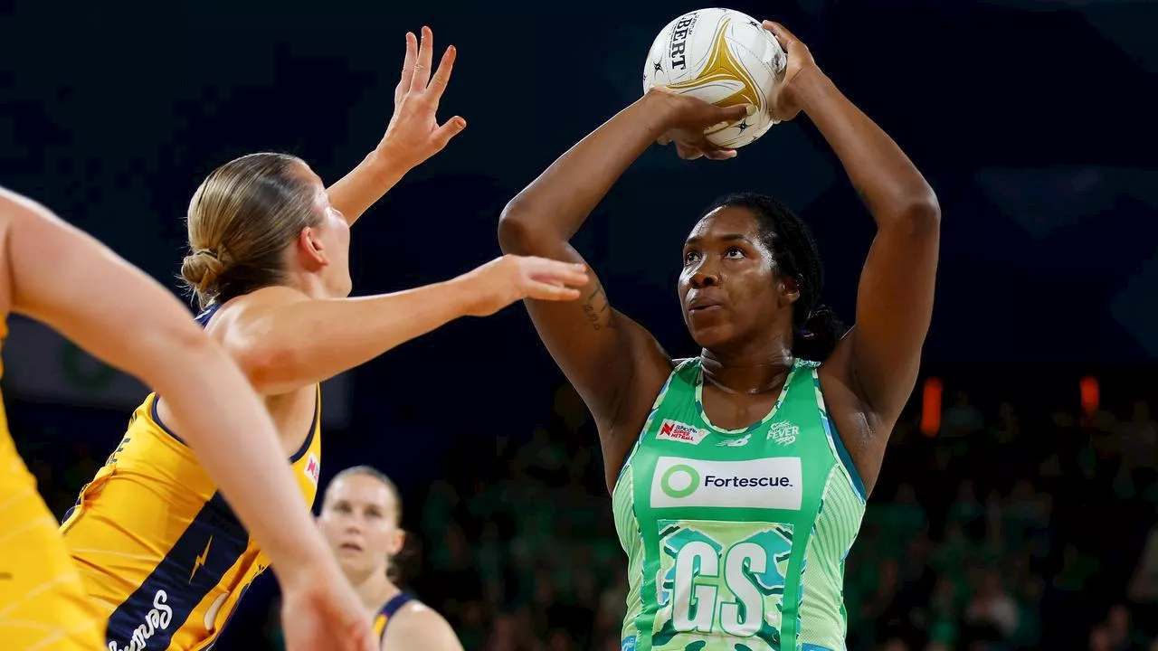 West Coast Fever hunting for new goal shooter after premiership superstar’s baby reveal