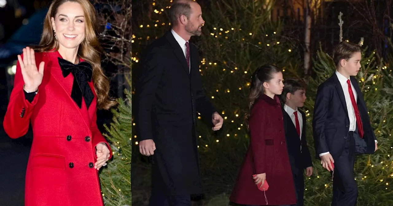  Kate Middleton en pleine forme : elle apparaît avec William et leurs enfants au concert de Noël