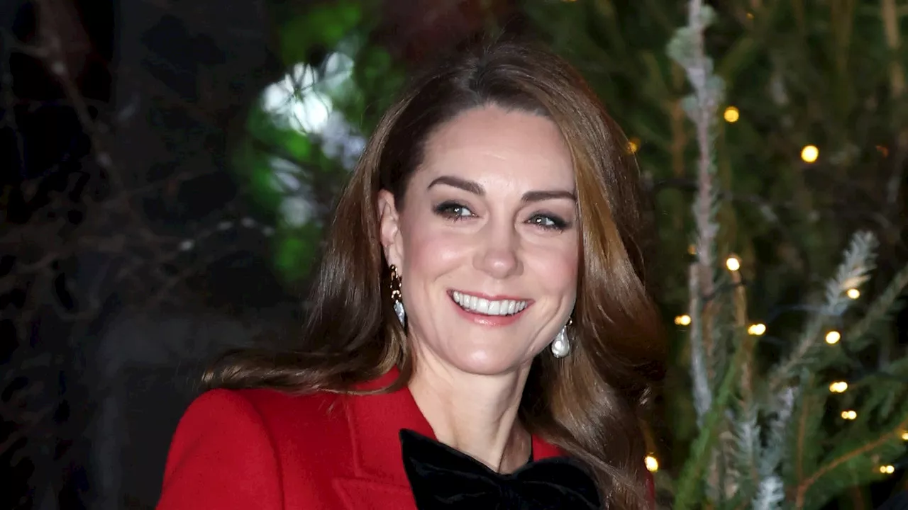 Kate Middleton Updated Her Classic McQueen Coat With a Festive Accessory