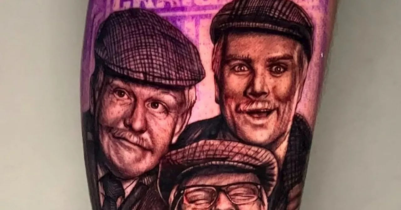 Still Game mega-fan gets characters immortalised in hyper-realistic leg tattoo