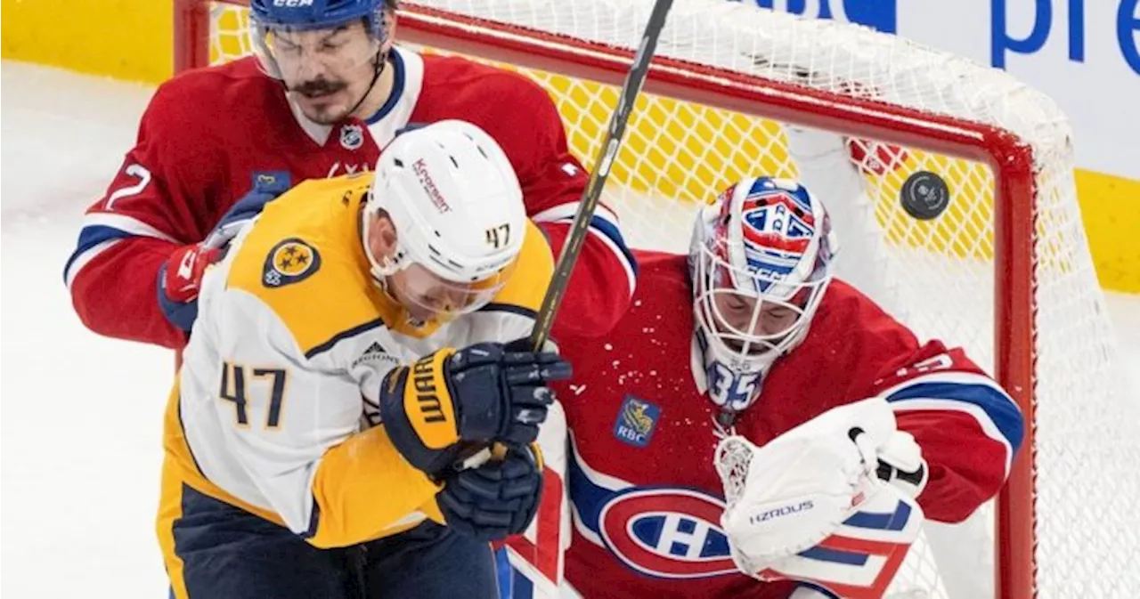 Call of the Wilde: Canadiens blank Predators for 2nd-straight win