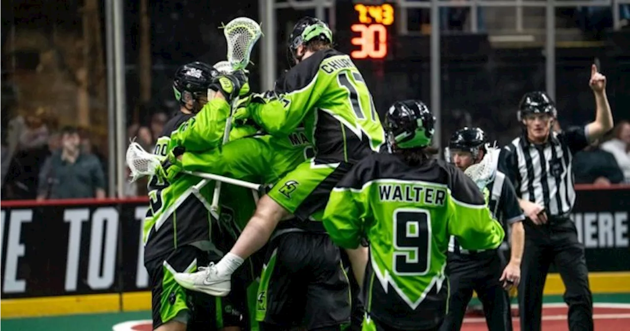 Saskatchewan Rush celebrating first win of season, immediate rest with Week 2 bye