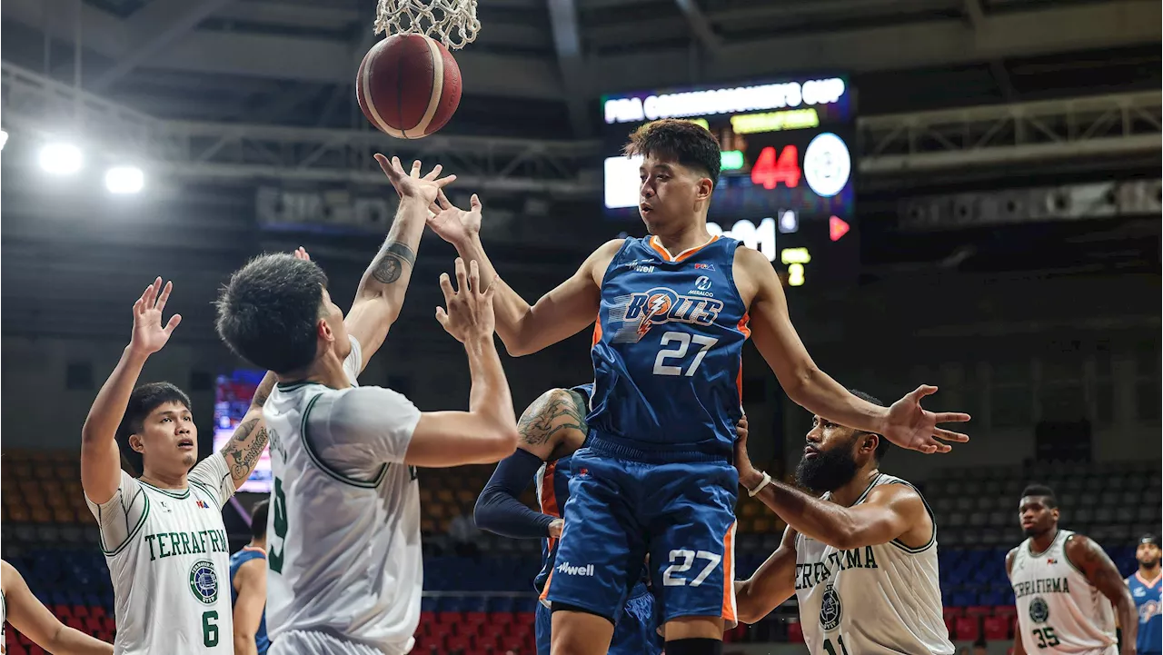 Jansen Rios, Meralco escape Terrafirma to go 3-0