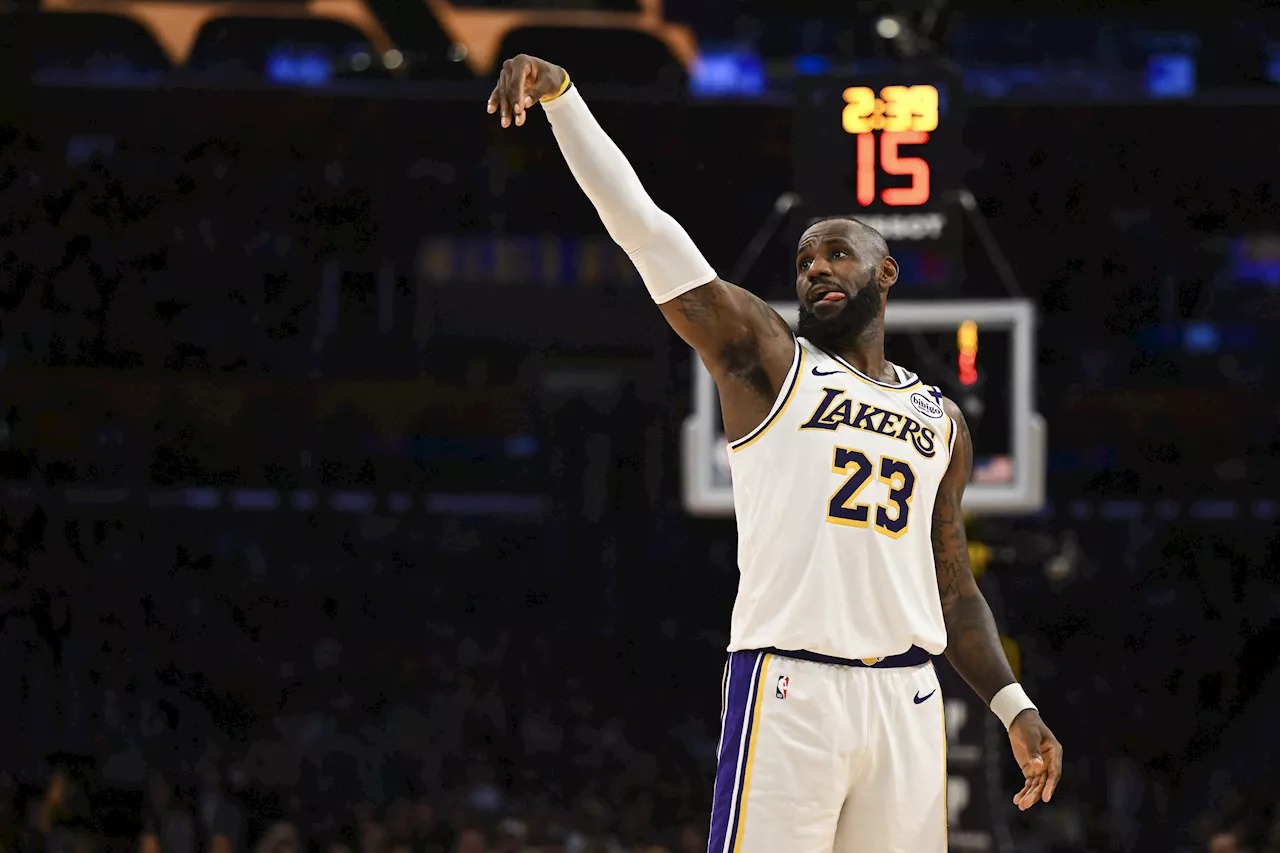 LeBron James Listed as Questionable for Game Against Atlanta Hawks Due to Foot Soreness