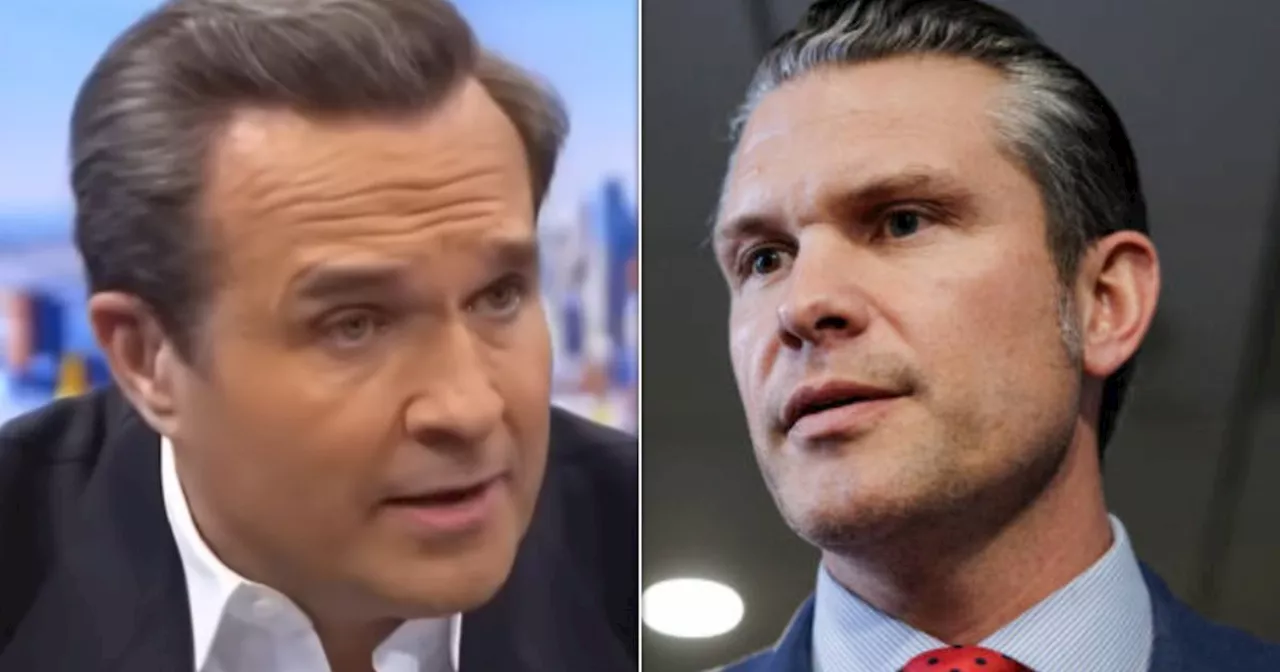 Newsmax Host Says Pete Hegseth Is 'Blackmailable' With 'Serious Baggage'