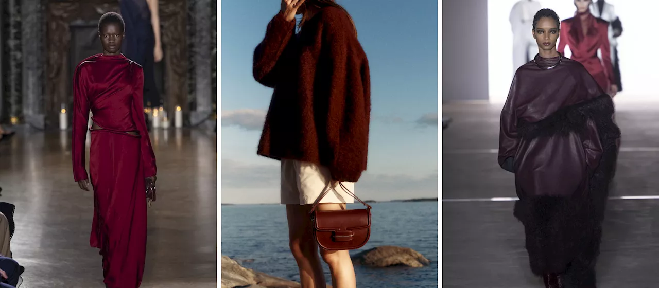 Winter Fashion Trends: Deep Wine Hues Take Center Stage