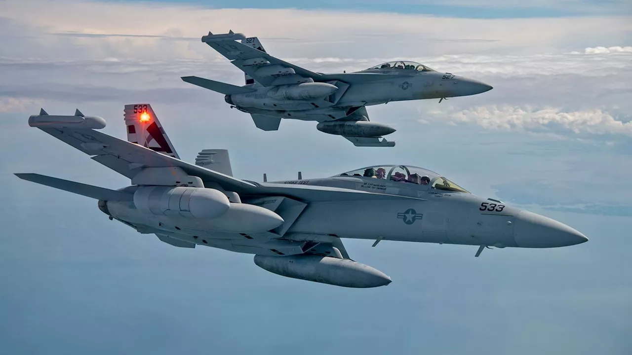 US Navy boosts EA-18G aircraft with next-gen jammers to disable enemy radars mid-air