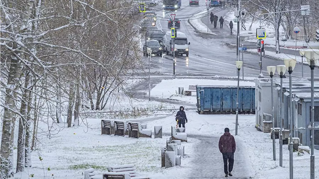 В Москве на выходные прогнозируют снегопады и сильное похолодание