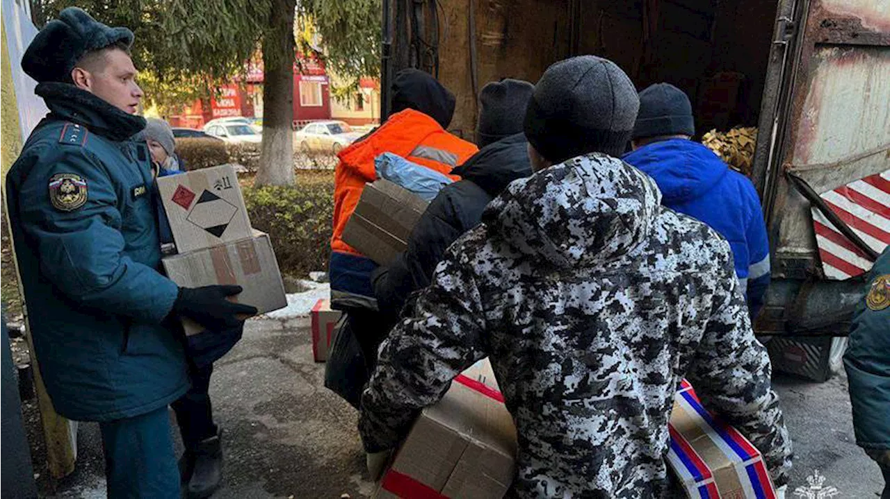 Гуманитарная помощь из Тульской области направлена в Курскую область для военных