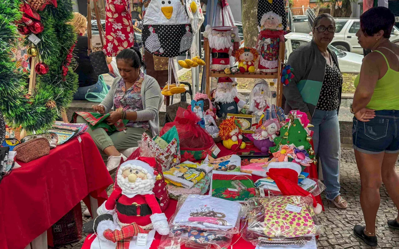 Feira de Natal tem início em Barra Mansa com programação especial