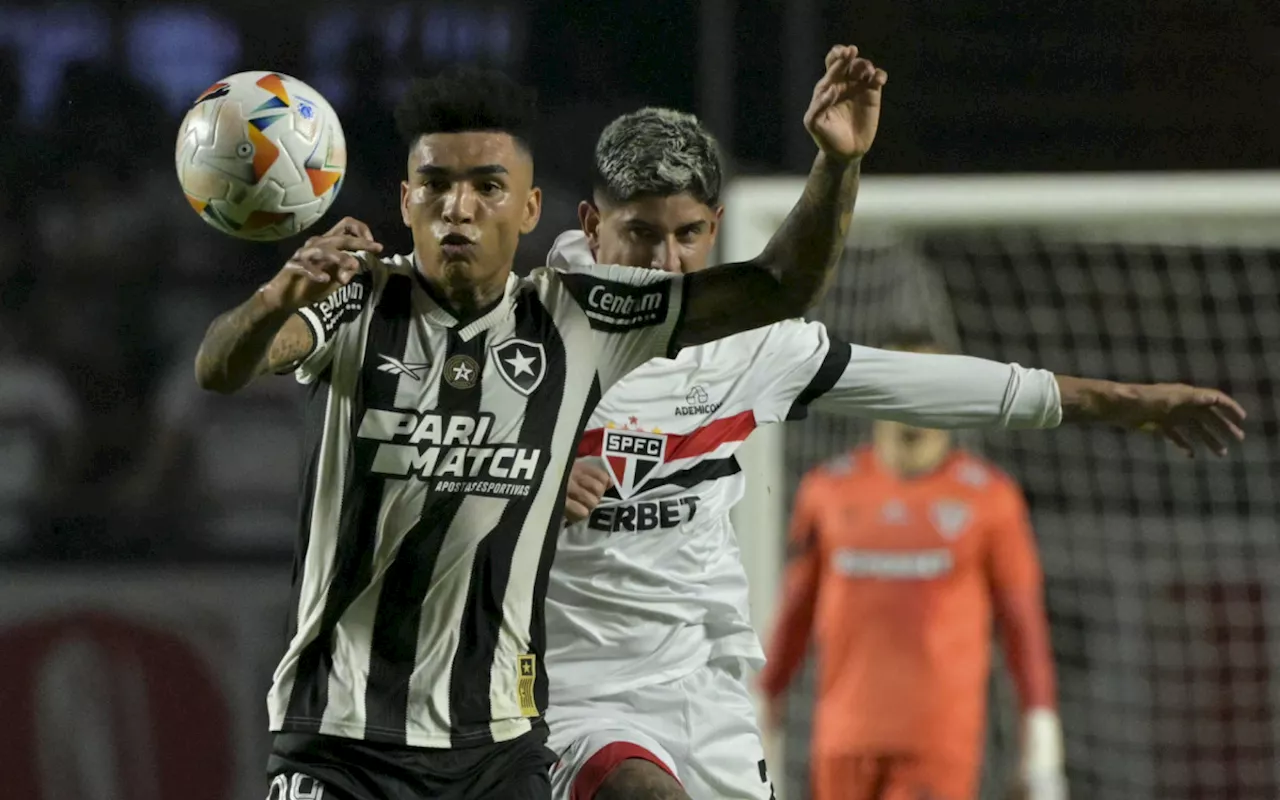 São Paulo deve usar reservas em jogo que pode dar título brasileiro ao Botafogo