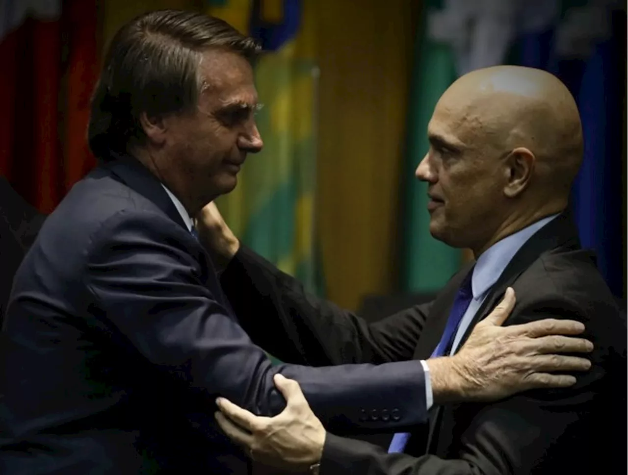 STF forma maioria para negar pedido de Bolsonaro para tirar Moraes de investigação sobre golpe