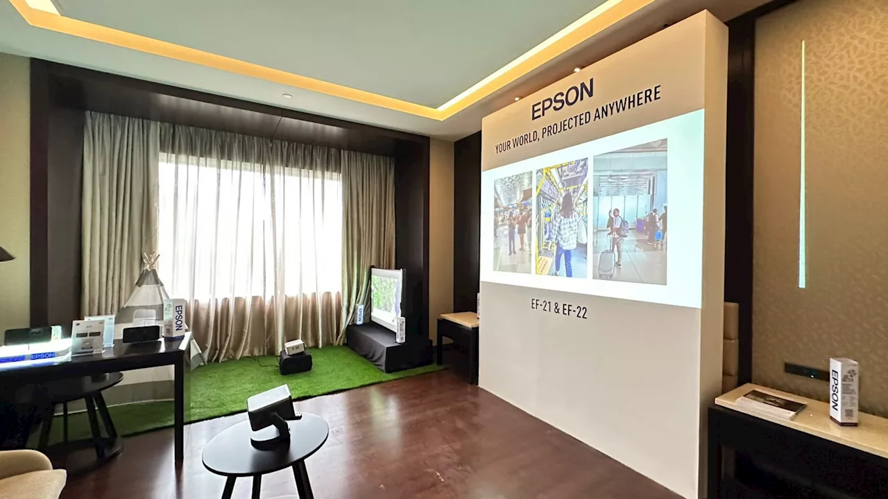 Epson Indonesia Luncurkan EpiqVision Mini Projector Series dan EH-QL3000W di IHEAC 2024