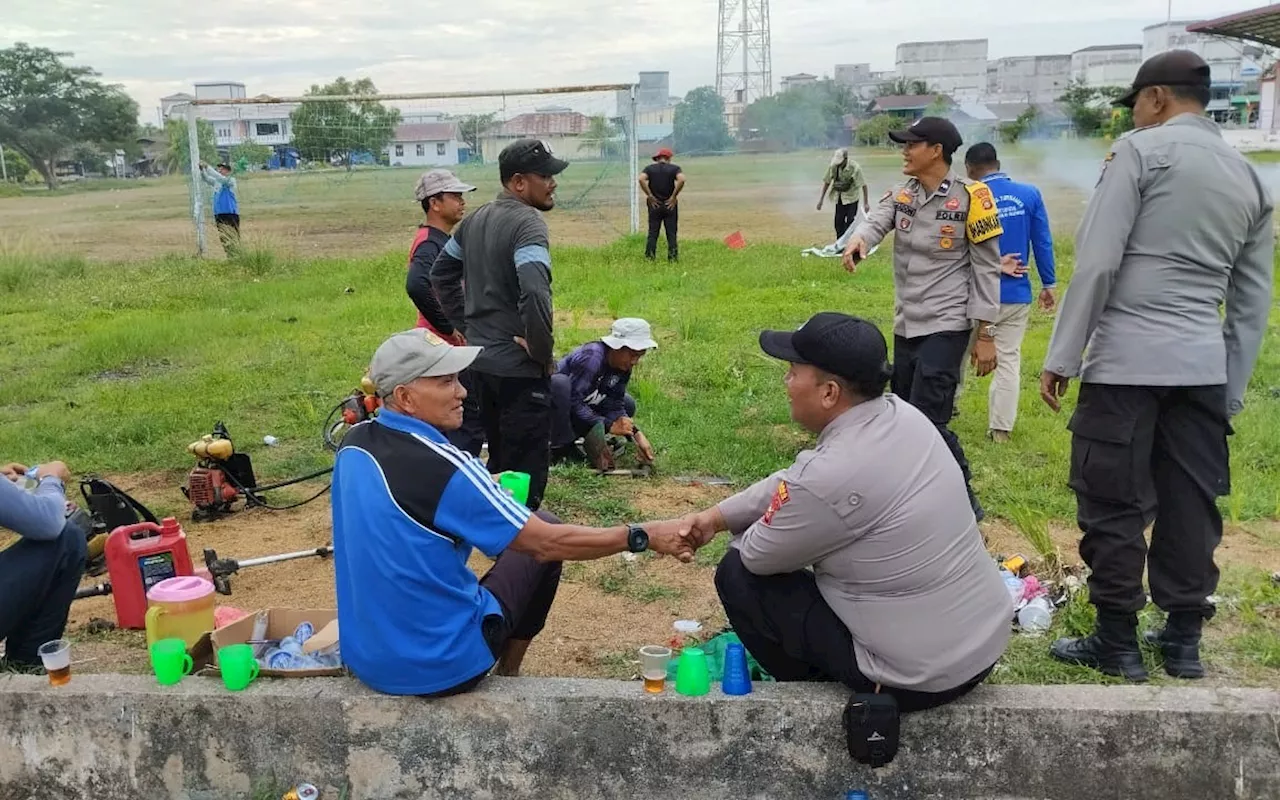 Pilkada Selesai, Polsek Kuala Kampar Jalin Keakraban dengan Warga Menjaga Kamtibmas