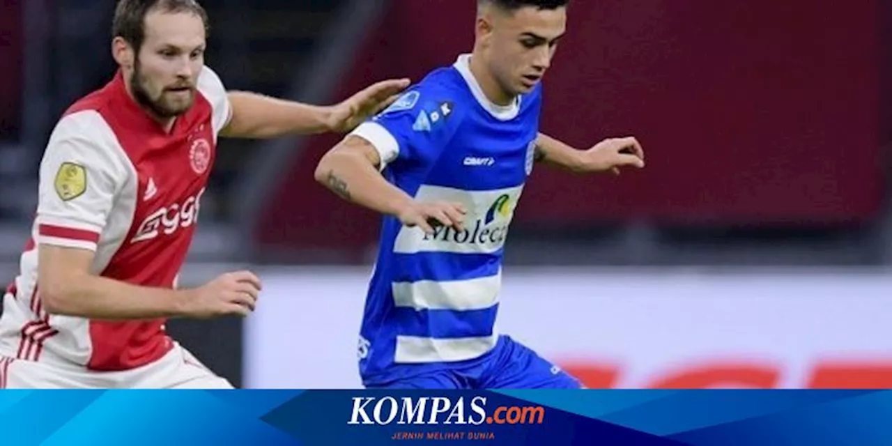 Eliano Reijnders Resmi Perpanjang Kontrak di PEC Zwolle hingga 2027