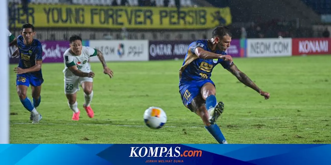 Tyronne Tampil Apik Meski Menahan Sakit Di Laga Kandang Persib vs Zhejiang