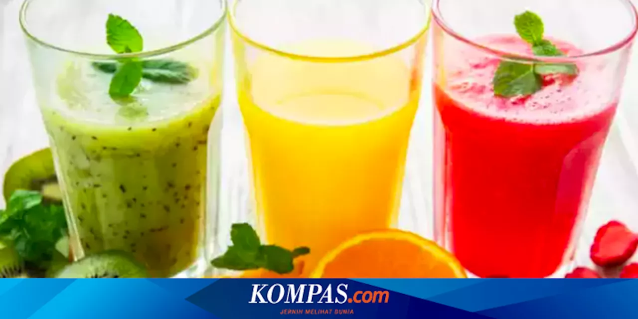 Juicer Ternyata Merusak Nutrisi Buah dan Sayur, Ini Penjelasannya