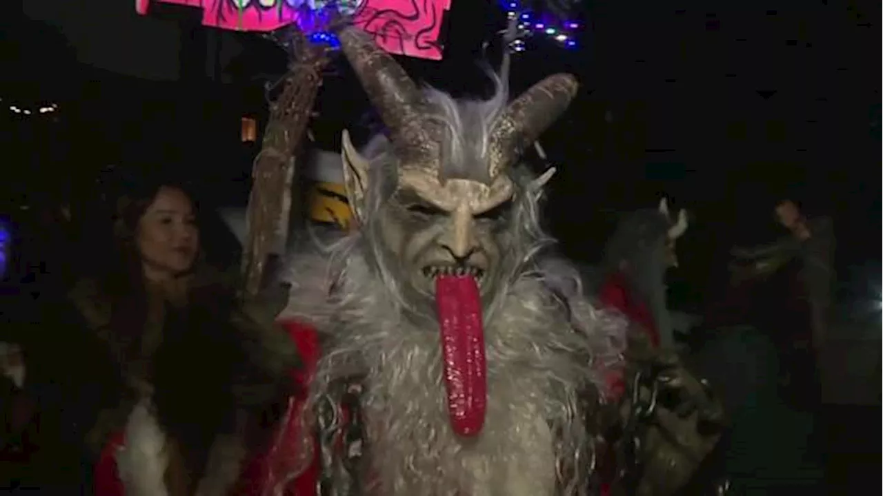 San Antonio’s first-ever downtown Krampus parade draws over 1,000 attendees