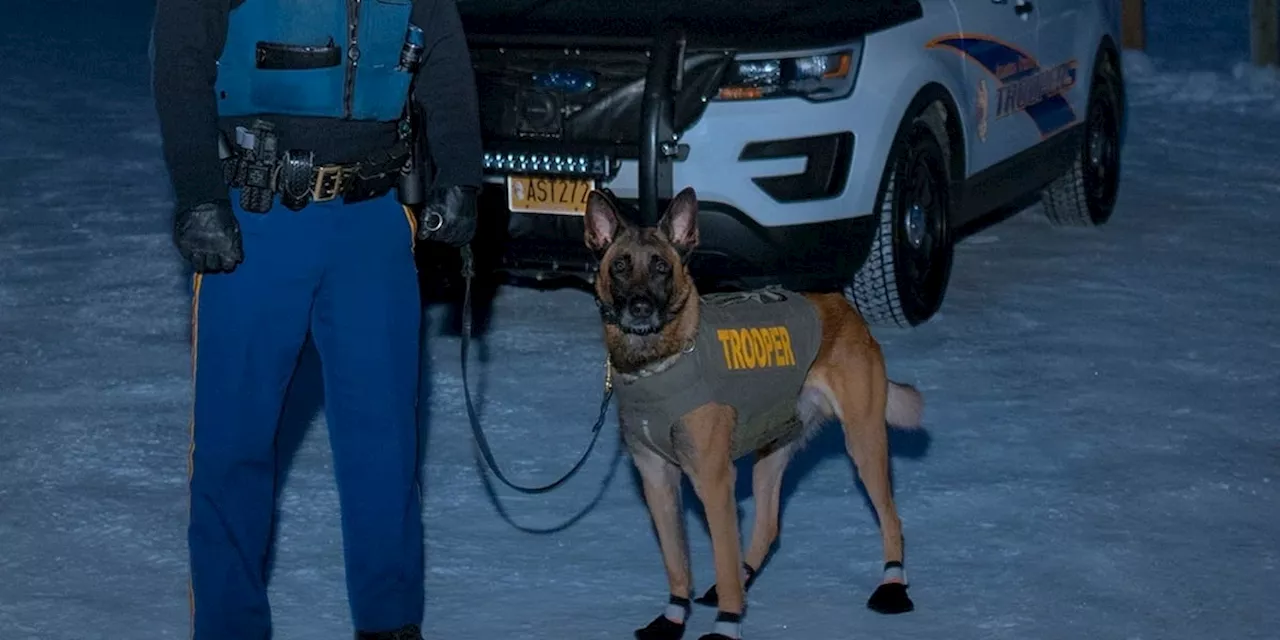 Alaska State Troopers mourn beloved K9 Lenox