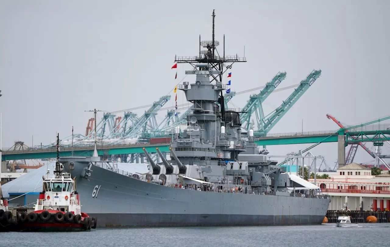 Pearl Harbor remembrance to feature speakers, WWII-era music on board USS Iowa in San Pedro