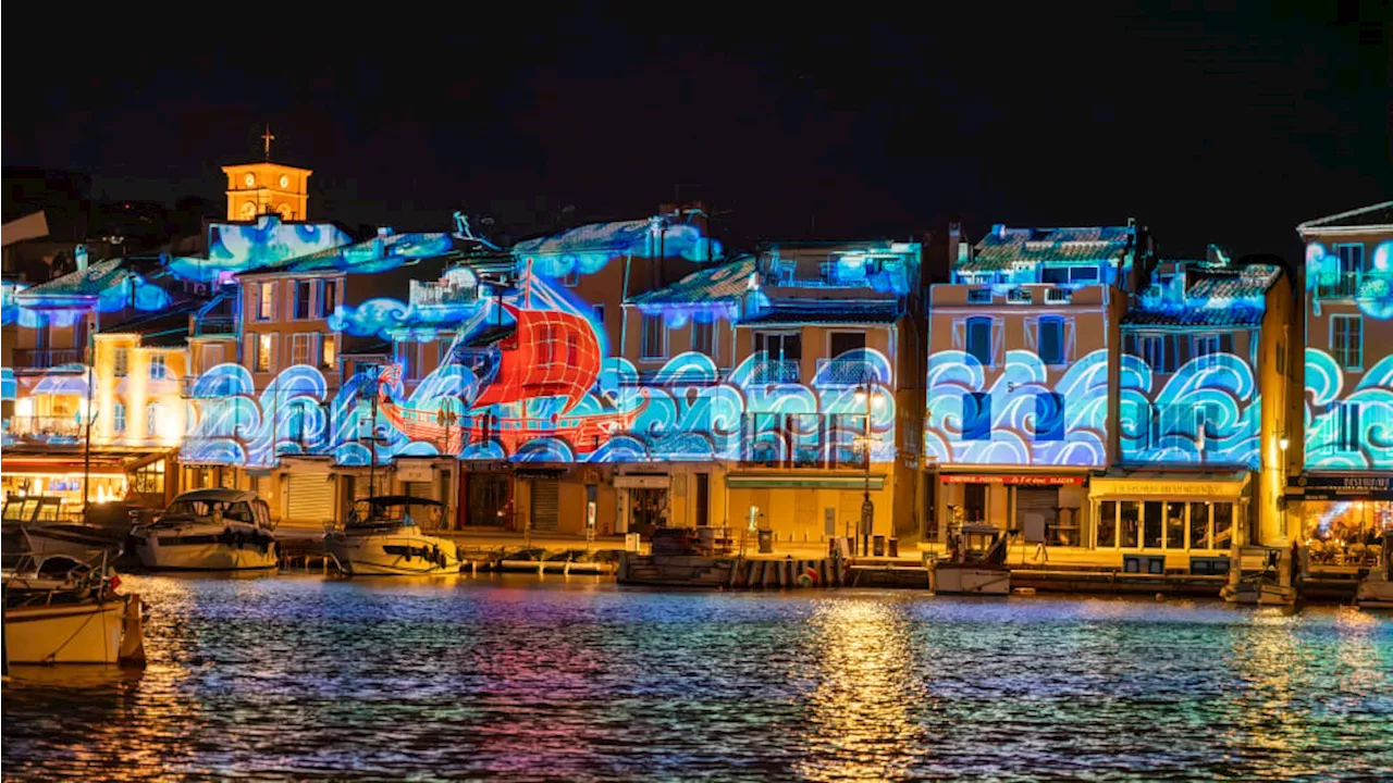 'Le port a été scanné en 3D' : à Cassis, un mapping illumine le village pour Noël