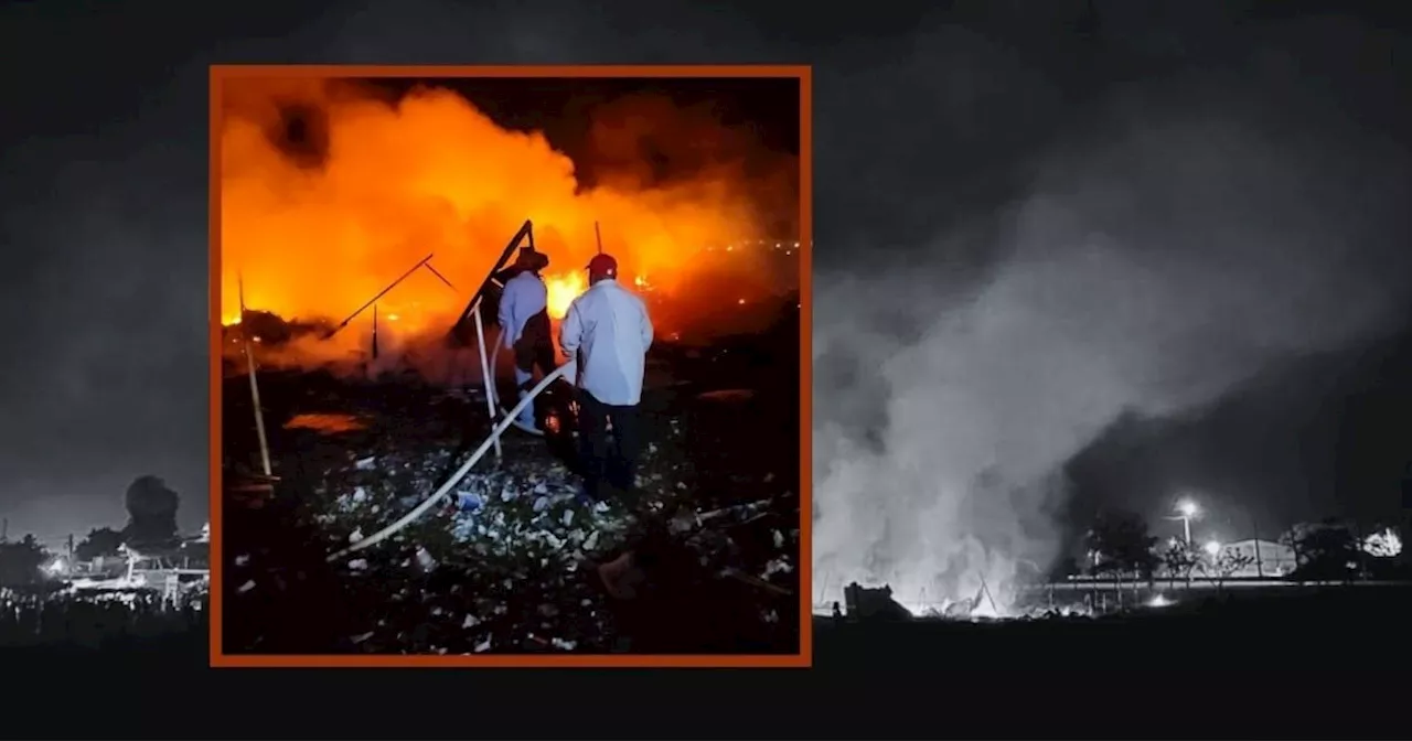 Explosión de polvorín en Isla, Veracruz, provoca pánico entre habitantes