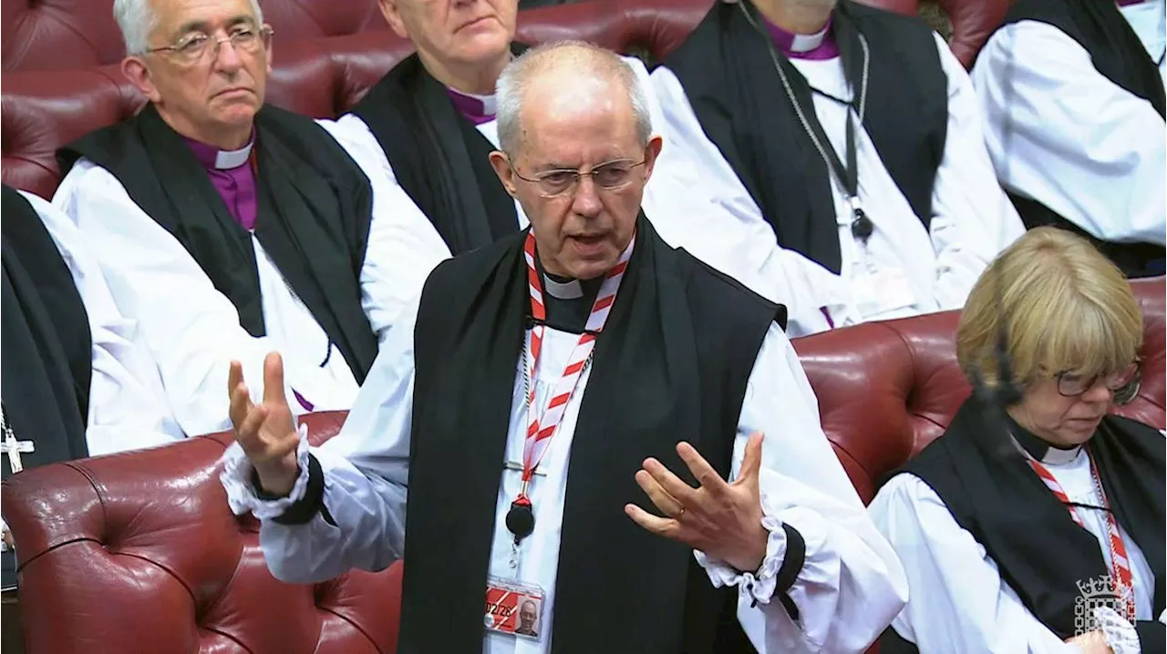 Justin Welby apologises for hurting abuse survivors in ‘tone-deaf’ speech that left victims ‘appalled’