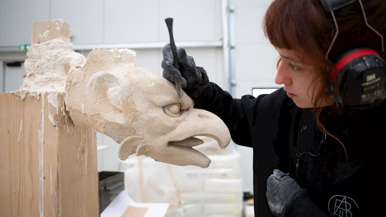 Ils ont reconstruit Notre-Dame : Danaë Leblond-Joris, la sculptrice rédemptrice des chimères