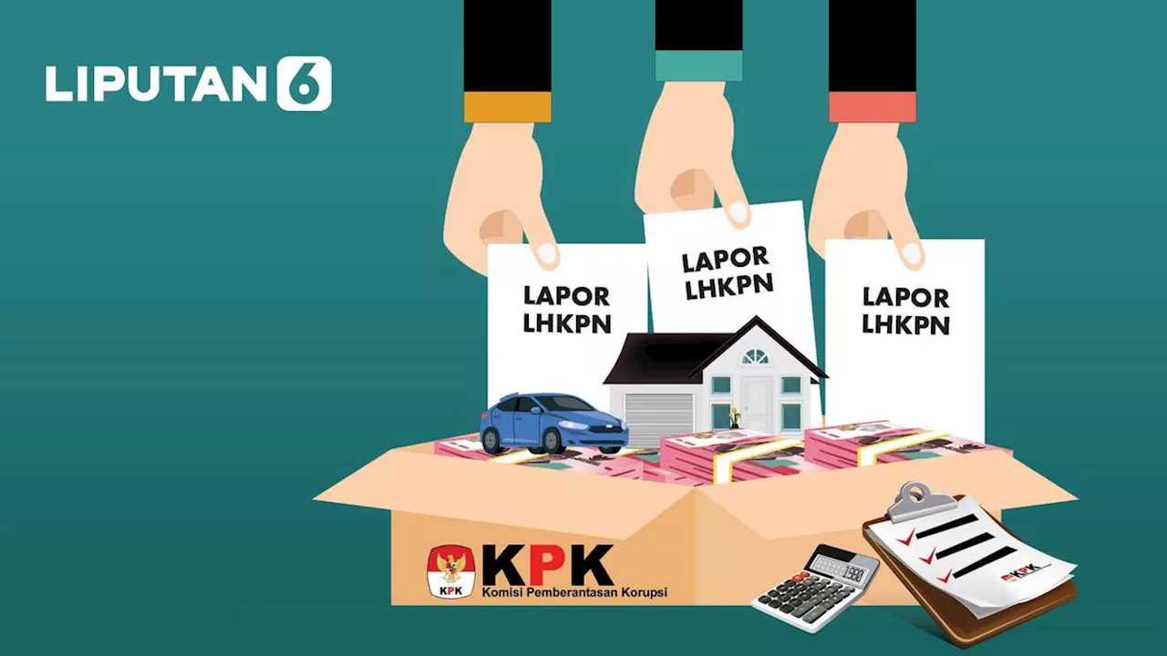 Infografis 52 Pejabat Jajaran Kabinet Merah Putih Belum Lapor LHKPN dan 5 Menteri Terkaya