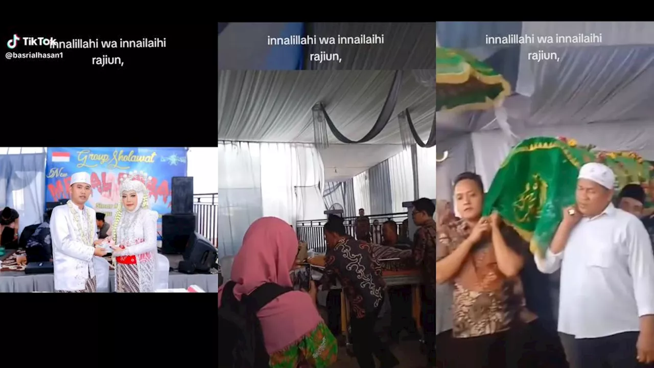 Momen Bahagia Pernikahan Berubah Jadi Duka di Tanggamus Lampung