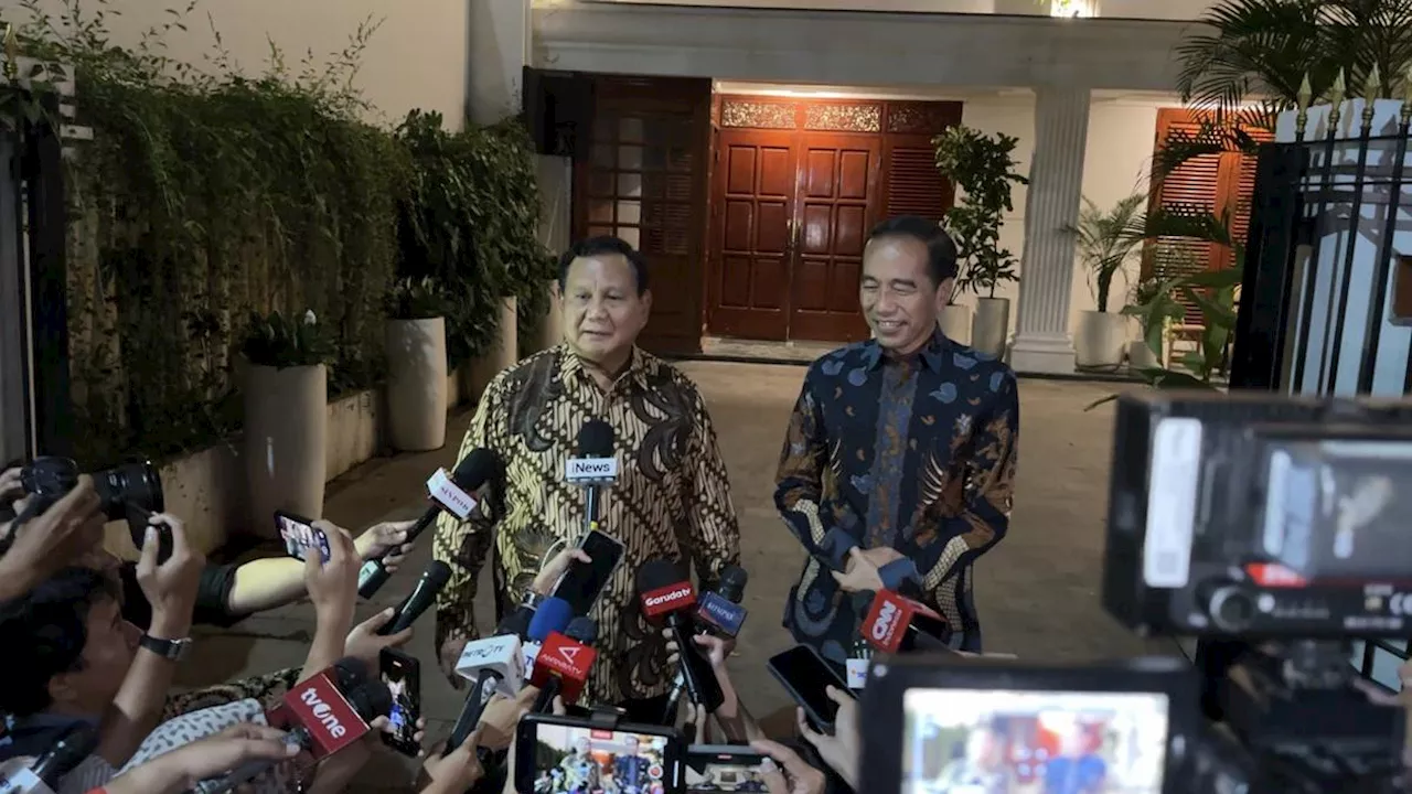 Prabowo Sebut Gerindra Terbuka untuk Jokowi: tapi Kita Tak Bisa Paksa