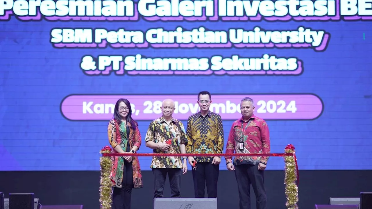 Sinarmas Sekuritas Dirikan Galeri Investasi di Petra Christian University