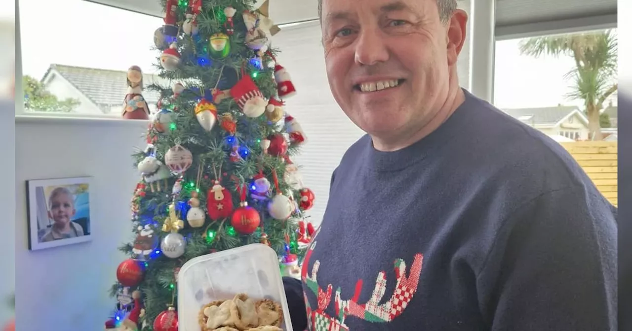 Dad still eats his mum's home-baked mince pies - 22 years after she died