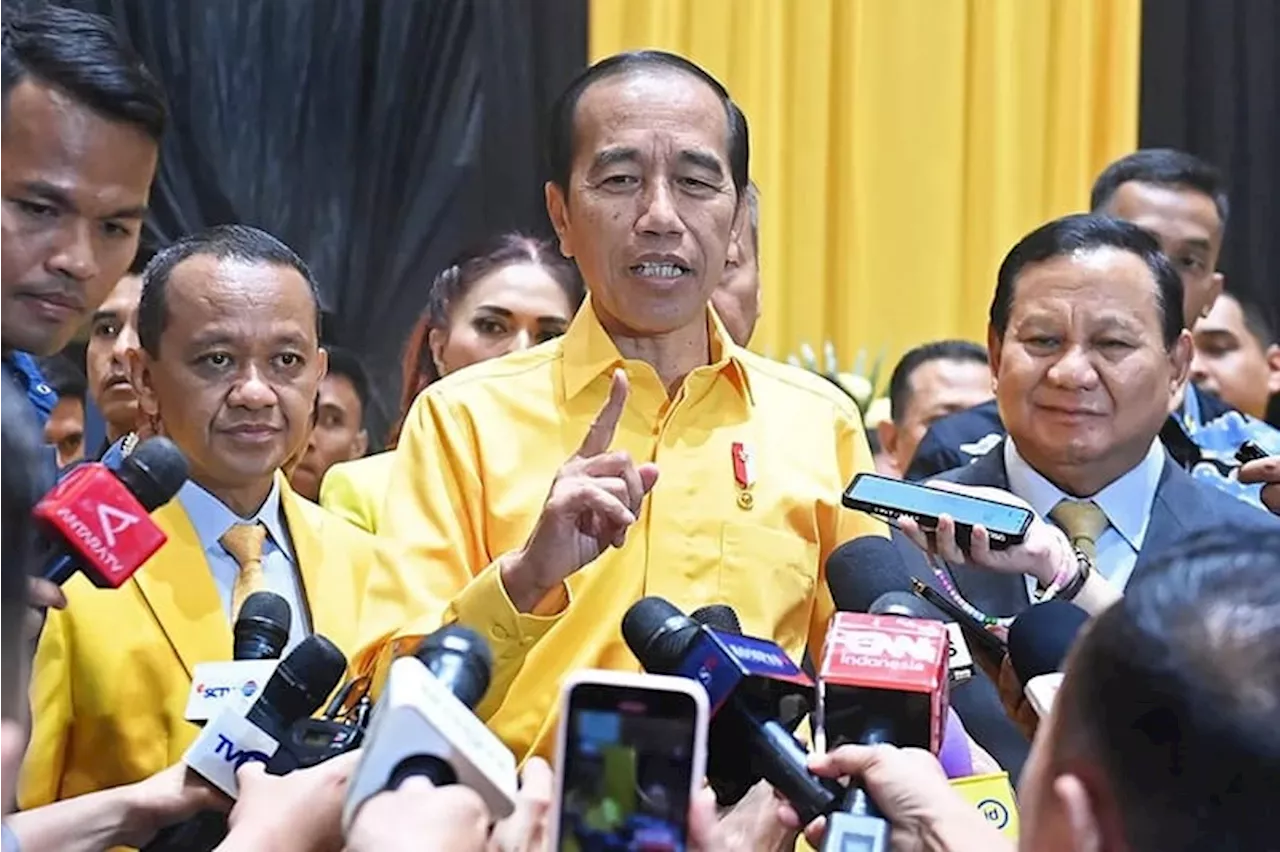 Golkar Klaim Jokowi dan Gibran Sudah Jadi Anggota Kehormatan