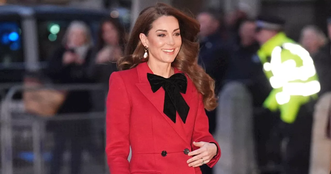 Kate Middleton arrives at her carol service as she returns to public duties