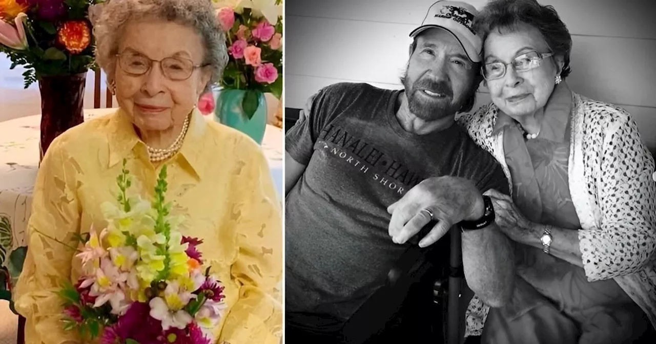 Chuck Norris shares emotional message as he reveals mother's death at 103