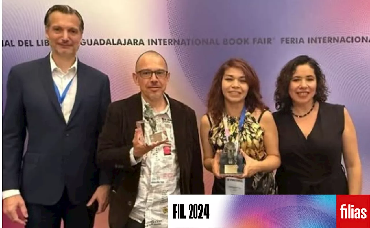 La divertida ceremonia de entrega de los premios SM Barco de Vapor y Gran Angular en la Feria Internacional del Libro de Guadalajara