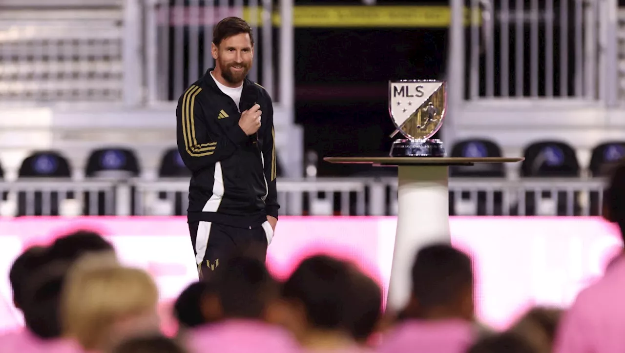 Lionel Messi recibe el premio al MVP de la MLS 2024: 'El sacrificio tiene su recompensa'