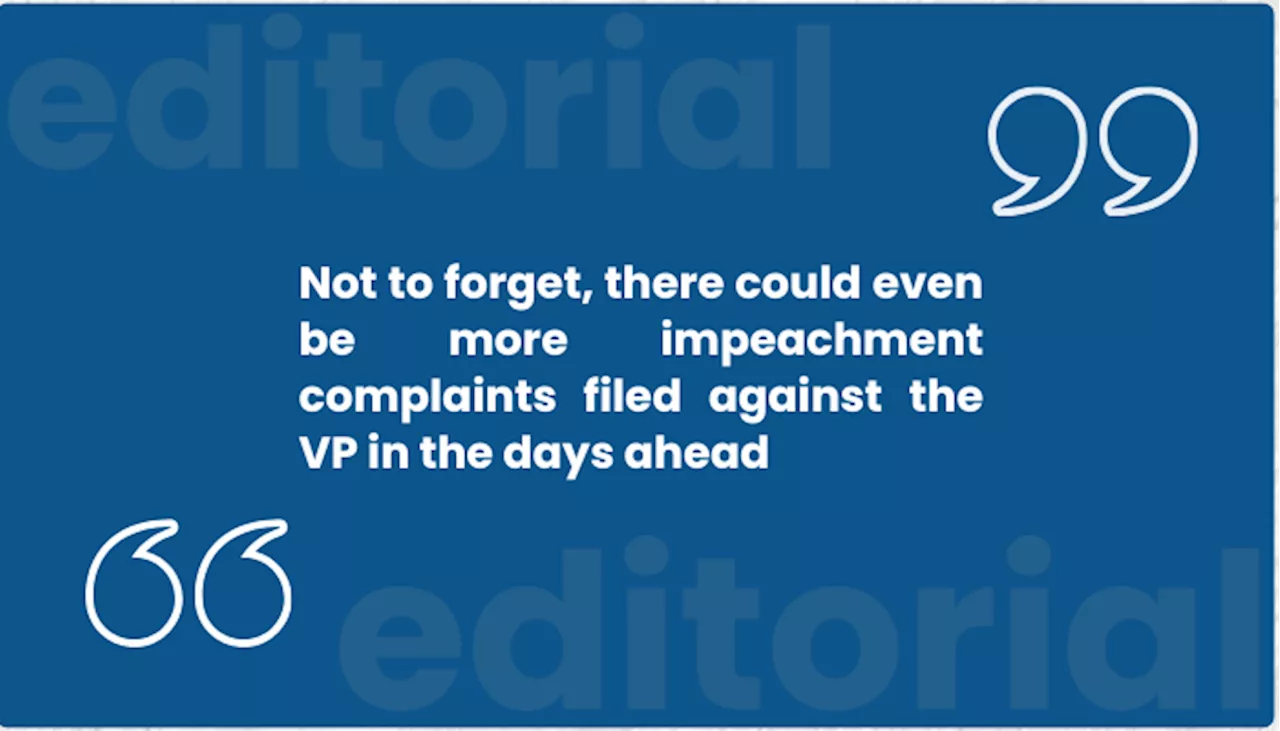 Impeachment complaints vs. VP