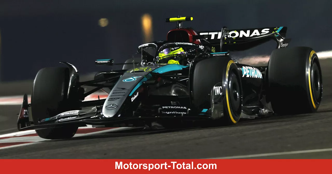 Mercedes-Freitag: Hamilton kämpft mit Emotionen, Russell mit dem Set-up