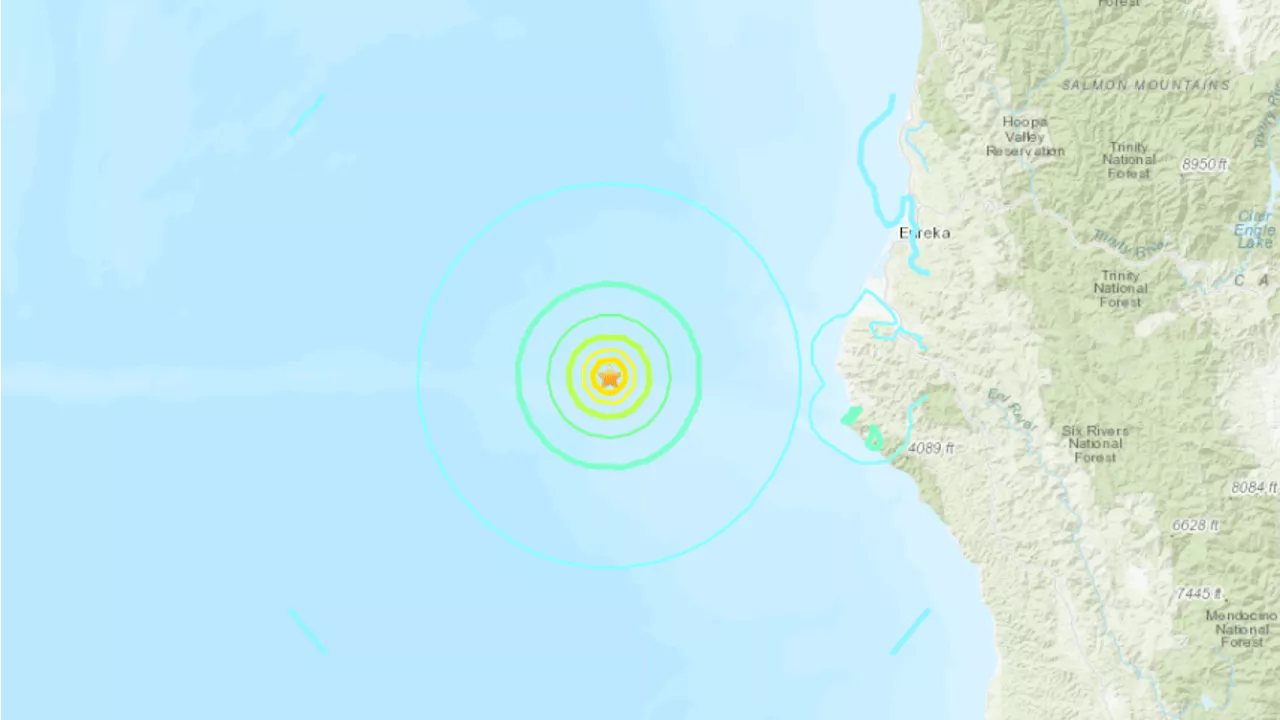 Why does California's northwest corner experience so many intense earthquakes?