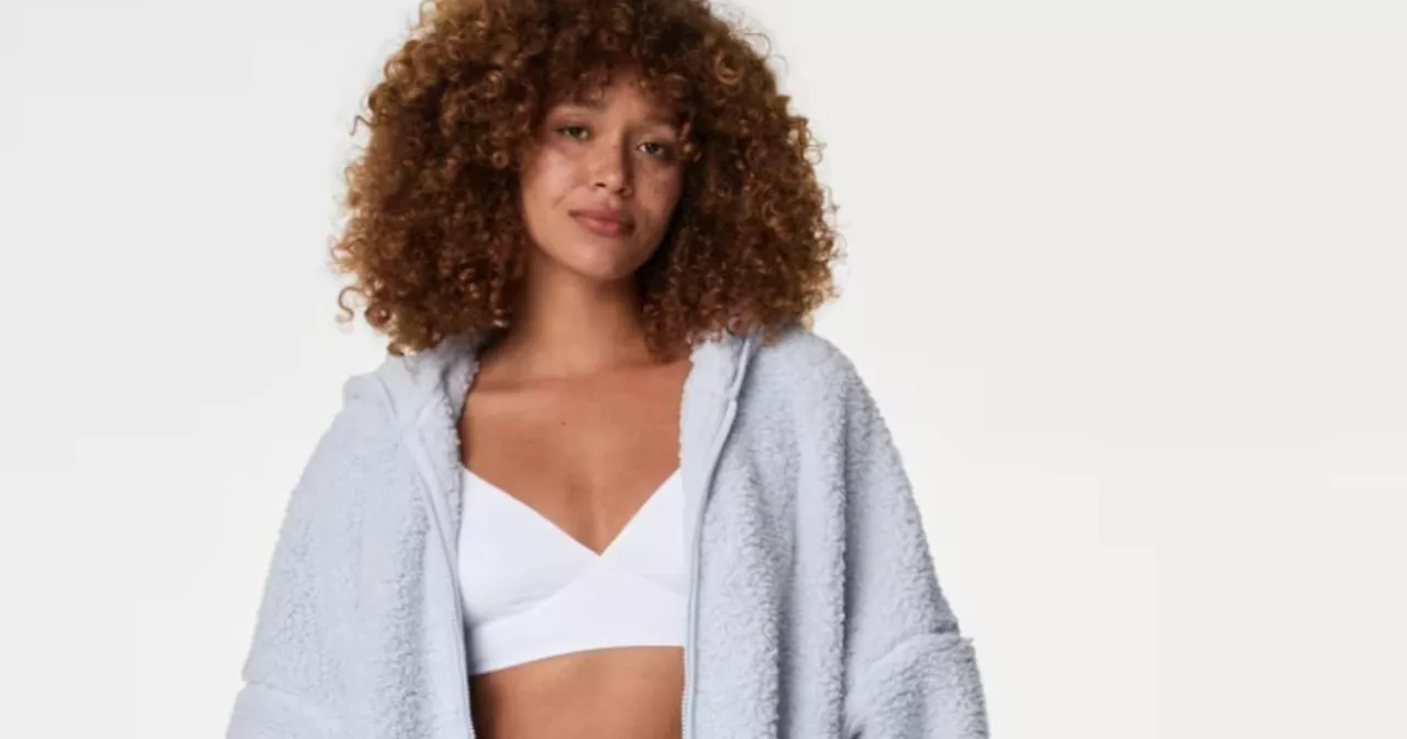 M&S' new 'cosy' fleece jacket is perfect for lounging at home this winter