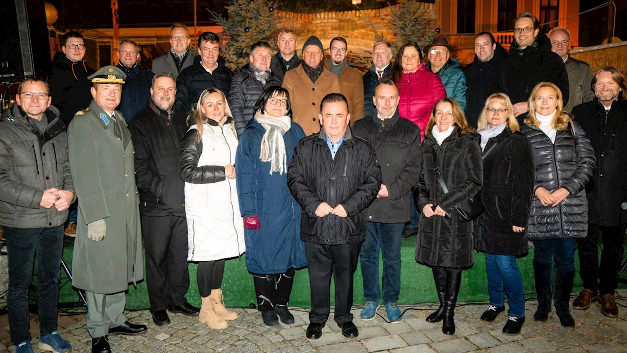 Besucheransturm beim „Goldenen Advent“ in Zwettler Innenstadt