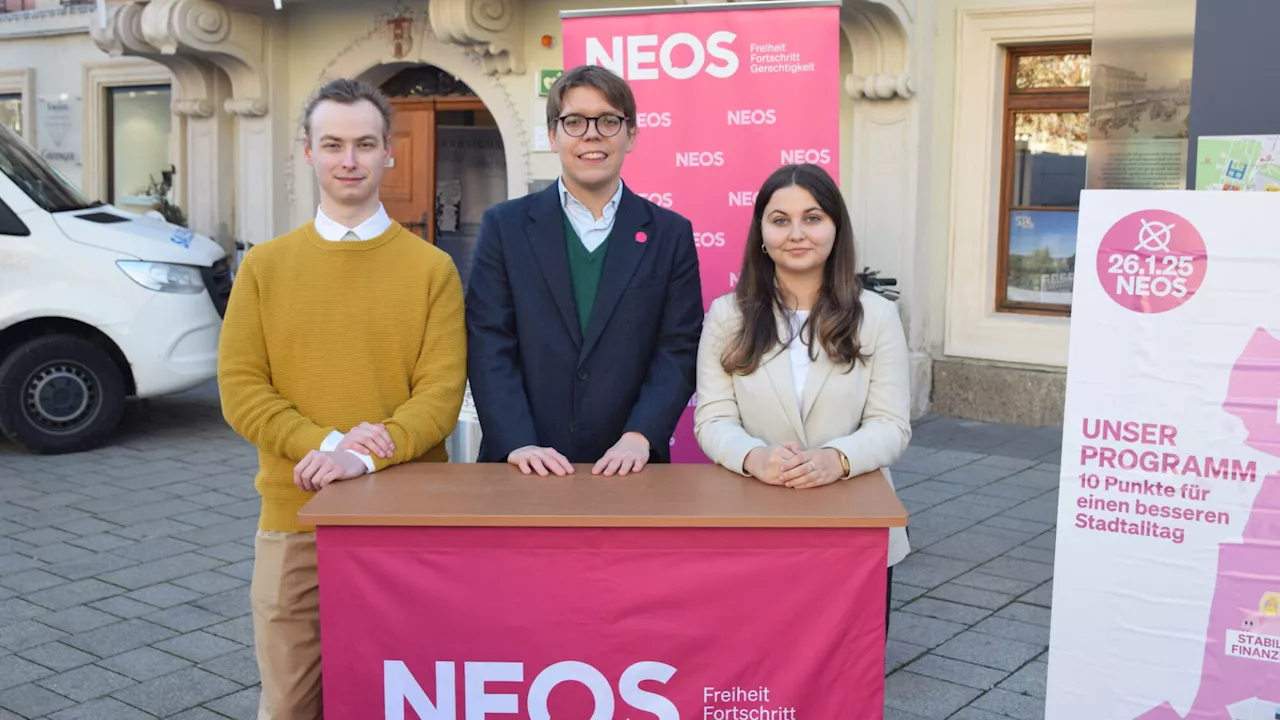 NEOS streben Wiener Neustädter Gemeinderat an