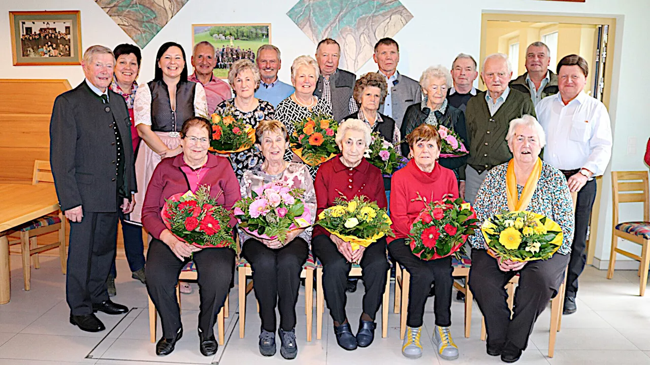 NÖ Senioren und Bauernbund Feiern Gemeinsame Jubiläumsfeier