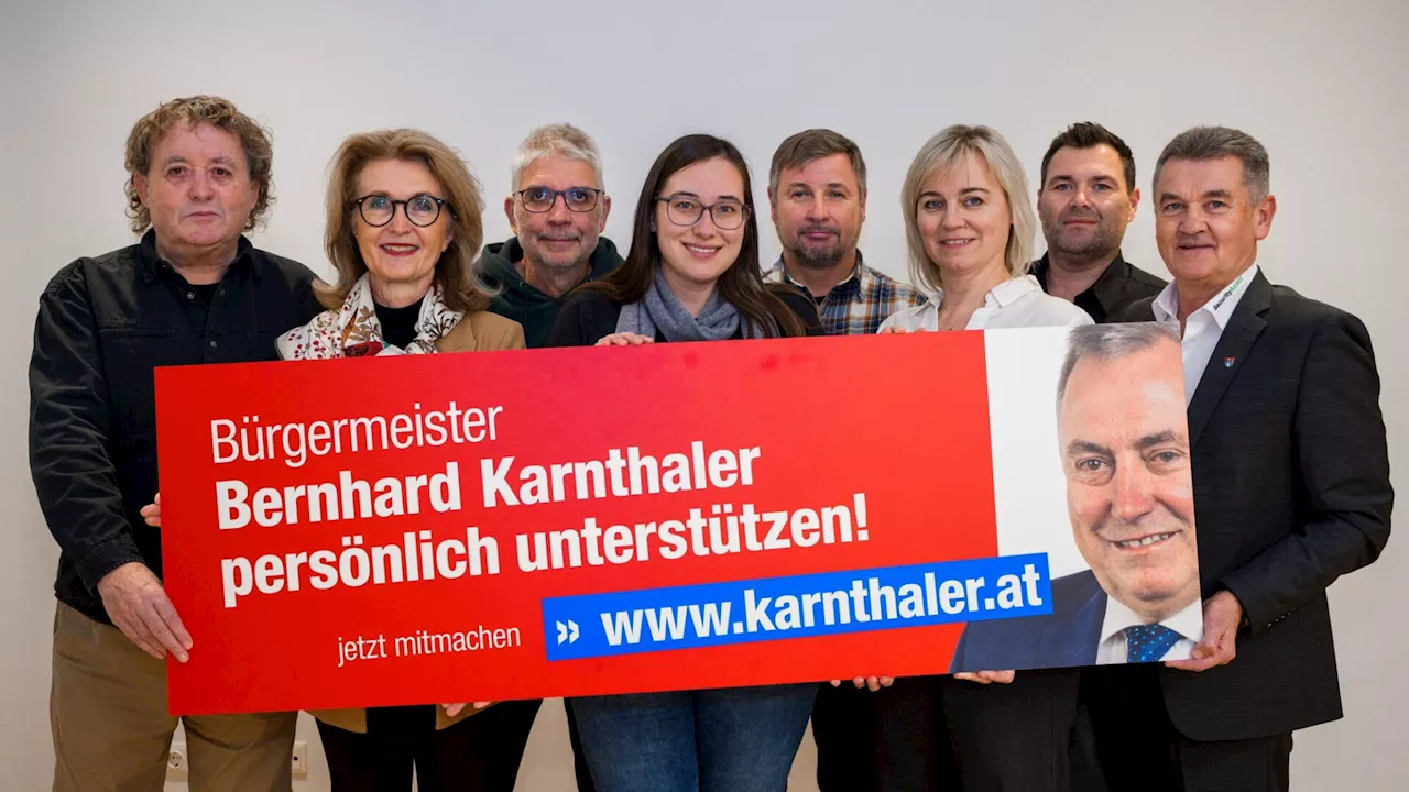 Personenkomitee für Lanzenkirchens Ortschef Bernhard Karnthaler