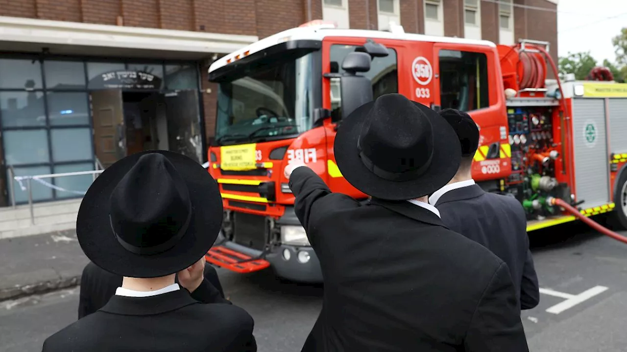 60 Feuerwehrleute im Einsatz: Brandanschlag auf Adass-Israel-Synagoge in Melbourne